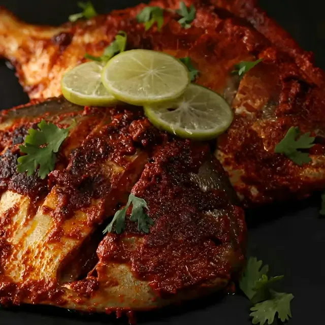 Tandoori Fish + Salad