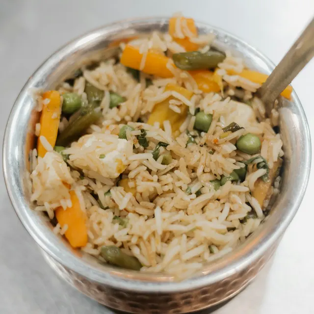 Veg Pulao + Raita